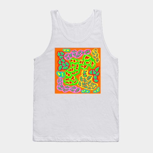 Abstract Art Design 4 Tank Top by Fred_Store